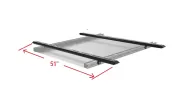 Truck Cap Crossbar 51 Inch