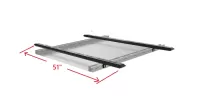 Truck Cap Crossbar 51 Inch